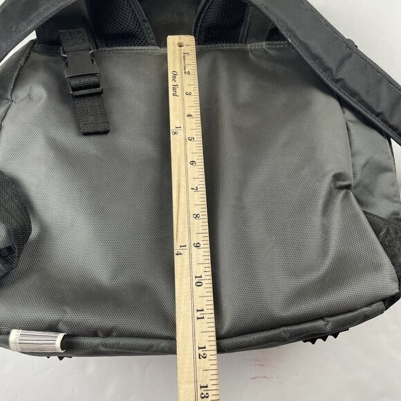 Eddie Bauer First Adventure Cascade  Diaper Bag Backpack Gray Insulated Pockets - Picture 3 of 13